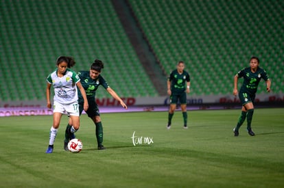 Montserrat Martinez, Esmeralda Zamarron | Santos vs Leon J8 C2020 Liga MX femenil