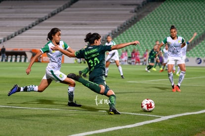 Esmeralda Zamarron | Santos vs Leon J8 C2020 Liga MX femenil