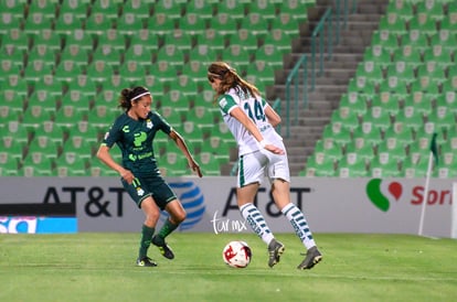 Nancy Quiñones, Daniela Calderón | Santos vs Leon J8 C2020 Liga MX femenil