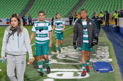 Estela Gómez, Esmeralda Zamarron | Santos vs Necaxa jornada 2 clausura 2019 Liga MX femenil