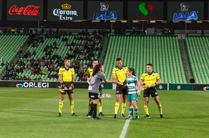 capitanas, Fanny Grano, Cinthya Peraza | Santos vs Necaxa jornada 2 clausura 2019 Liga MX femenil