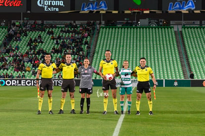 capitanas, Fanny Grano, Cinthya Peraza | Santos vs Necaxa jornada 2 clausura 2019 Liga MX femenil