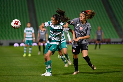 Nancy Quiñones | Santos vs Necaxa jornada 2 clausura 2019 Liga MX femenil