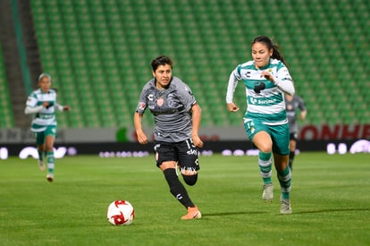 Dulce Alvarado, Katia Estrada | Santos vs Necaxa jornada 2 clausura 2019 Liga MX femenil