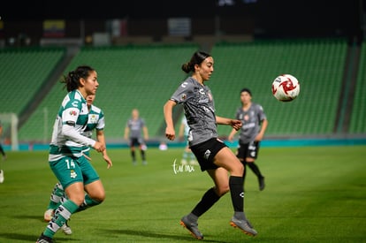 Saira López, Katia Estrada | Santos vs Necaxa jornada 2 clausura 2019 Liga MX femenil