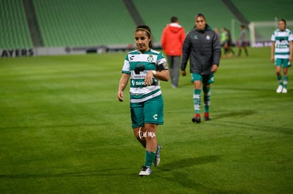 Capitana, Cinthya Peraza | Santos vs Necaxa jornada 2 clausura 2019 Liga MX femenil