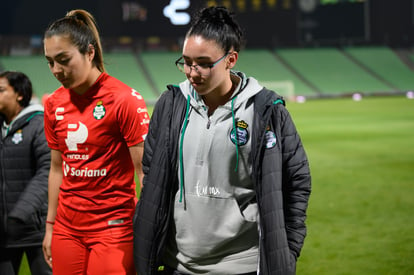 Wendy Toledo, Paula Gutiérrez | Santos vs Necaxa jornada 2 clausura 2019 Liga MX femenil