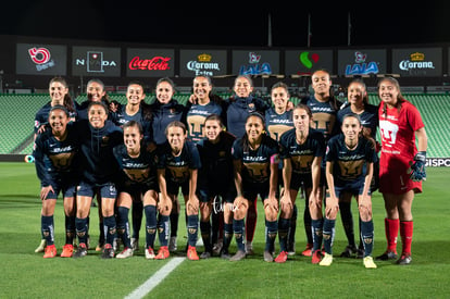 Miriam Aguirre, Daniela García, Mariela Jiménez, Bibiana Qui | Santos vs Pumas J4 C2020 Liga MX