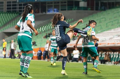 Anisa Guajardo, Esmeralda Zamarron | Santos vs Pumas J4 C2020 Liga MX