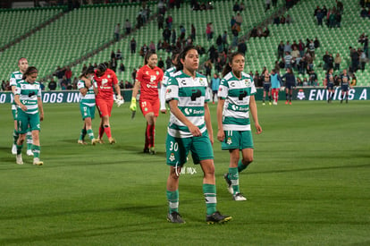 Nancy Quiñones, Esmeralda Zamarron | Santos vs Pumas J4 C2020 Liga MX