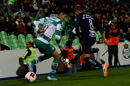 Gerardo Arteaga, Pablo Barrera | Santos vs Pumas J4 C2020 Liga MX