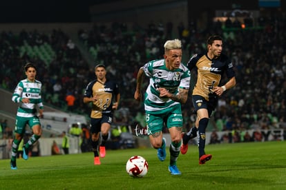 Brian Lozano, Manuel Mayorga | Santos vs Pumas J4 C2020 Liga MX