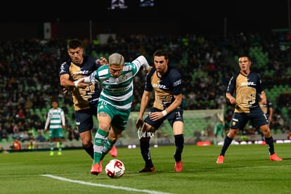 Diego Valdés, Manuel Mayorga | Santos vs Pumas J4 C2020 Liga MX