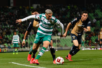 Diego Valdés, Manuel Mayorga | Santos vs Pumas J4 C2020 Liga MX