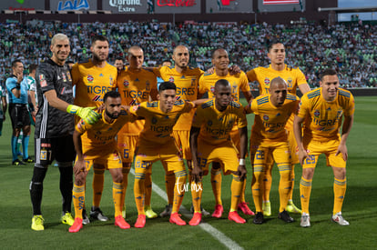 Equipo de Tigres | Santos vs Tigres J6 C2020 Liga MX