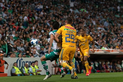 Carlos Orrantia, Jesús Dueñas | Santos vs Tigres J6 C2020 Liga MX