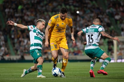 André-pierre Gignac, Fernando Gorriarán, Brian Lozano | Santos vs Tigres J6 C2020 Liga MX