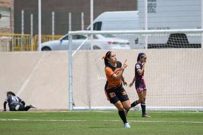 Festejo de gol, Fernanda Rodríguez | Aztecas FC vs CECAF FC final