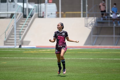 Festejo de gol, Daniela Tagle | Aztecas FC vs CECAF FC final