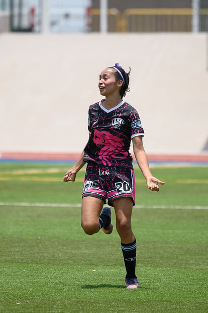 Festejo de gol, Daniela Tagle | Aztecas FC vs CECAF FC final