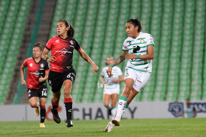 Estela Gómez, Zellyka Arce | Santos CFIA2021F Atlas CFIA2021F