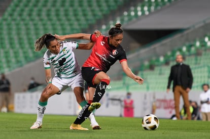 Vanessa González, Estela Gómez | Santos CFIA2021F Atlas CFIA2021F