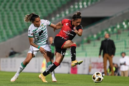 Vanessa González, Estela Gómez | Santos CFIA2021F Atlas CFIA2021F