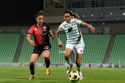 Estela Gómez, Vanessa González | Santos CFIA2021F Atlas CFIA2021F