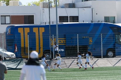 festejo de gol de Loren Pérez 58 | Santos Tigres femenil sub17