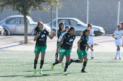 Gol de Yessenia Novella | Santos Tigres femenil sub17