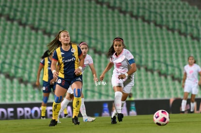 Cinthya Peraza, Magdalena Zepeda | Santos vs Atlético San Luis J14 A2021 Liga MX femenil