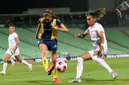 Estela Gómez, Paola Urbieta | Santos vs Atlético San Luis J14 A2021 Liga MX femenil