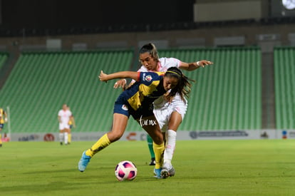 Estela Gómez, Ana López | Santos vs Atlético San Luis J14 A2021 Liga MX femenil