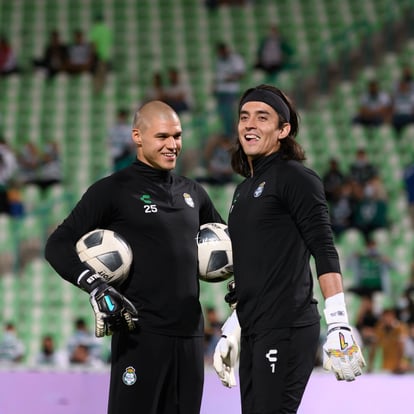 Carlos Acevedo, Manuel Lajud | Santos Laguna vs Atlético San Luis J17 2021 Liga MX