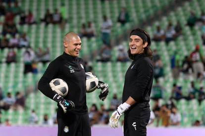 porteros, Carlos Acevedo, Manuel Lajud | Santos Laguna vs Atlético San Luis J17 2021 Liga MX