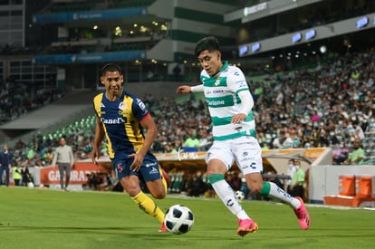 Omar Campos, Ricardo Chávez | Santos Laguna vs Atlético San Luis J17 2021 Liga MX