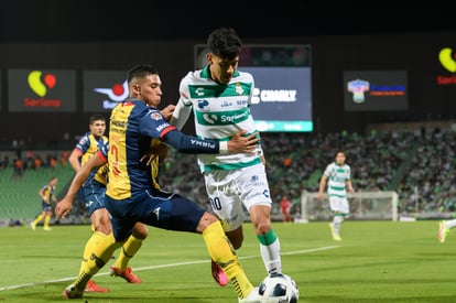 Omar Campos, Jesús Piñuelas | Santos Laguna vs Atlético San Luis J17 2021 Liga MX