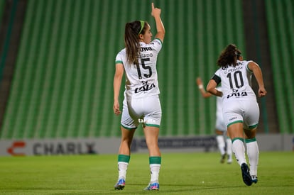 Gol de Daniela Delgado 15, Daniela Delgado | Santos vs Chivas J9 A2021 Liga MX femenil