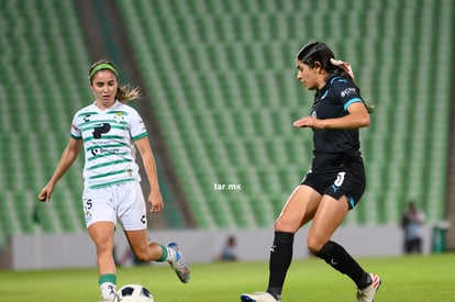 Daniela Delgado, Damaris Godínez | Santos vs Chivas J9 A2021 Liga MX femenil