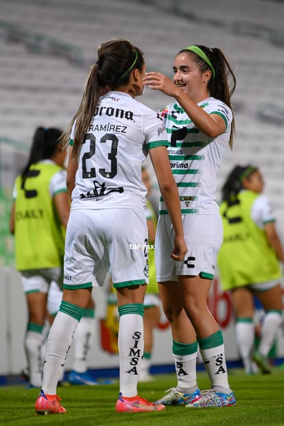 Gol de Alexxandra Ramírez, Alexxandra Ramírez | Santos vs Chivas J9 A2021 Liga MX femenil