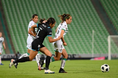 Karyme Martínez, Damaris Godínez | Santos vs Chivas J9 A2021 Liga MX femenil