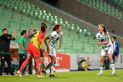 Gol de Nancy Quiñones, Nancy Quiñones | Santos vs Chivas J9 A2021 Liga MX femenil