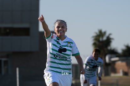 Festejo de gol, Paulina Peña, Paulina Peña | Santos vs Mazatlán J3 A2021 Liga MX