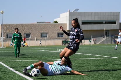 Camila Mejia, Paulina Peña | Santos vs Necaxa J8 A2021 Liga MX