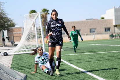 Camila Mejia, Paulina Peña | Santos vs Necaxa J8 A2021 Liga MX