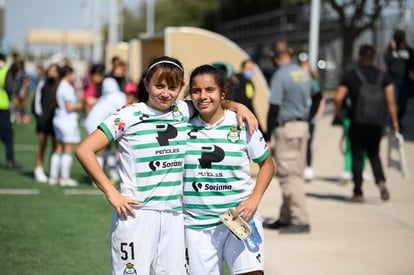 Britany Hernández, Paulina Peña | Santos vs Necaxa J8 A2021 Liga MX