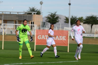 Melany Villeda, Cinthya Peraza, Estela Gómez | Santos vs Pumas J13 A2021 Liga MX femenil