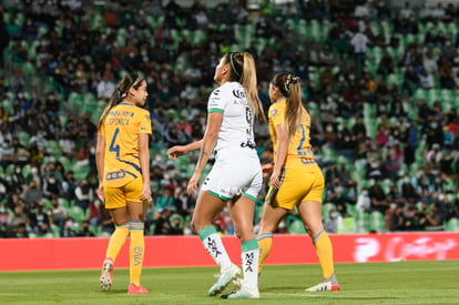 Alexia Villanueva, Greta Espinoza, Jana Gutiérrez | Santos vs Tigres J17 A2021 Liga MX femenil