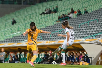 Alexxandra Ramírez, Greta Espinoza | Santos vs Tigres J17 A2021 Liga MX femenil