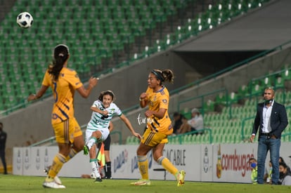 Nancy Quiñones | Santos vs Tigres J17 A2021 Liga MX femenil